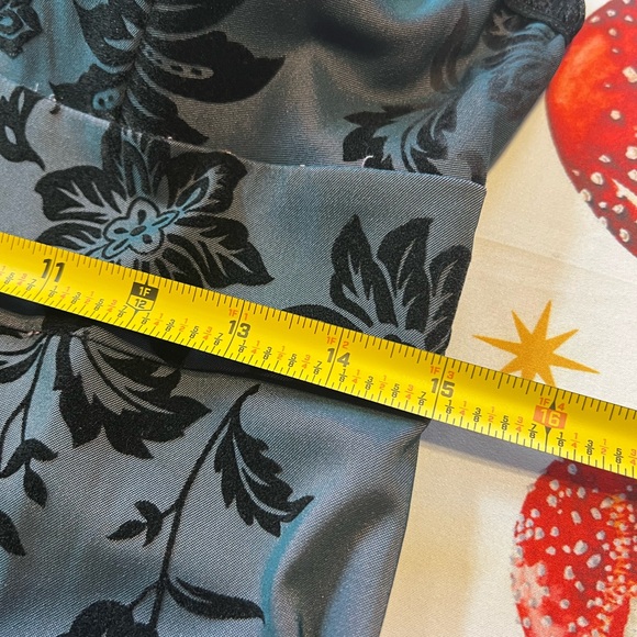 Whimsigoth Iridescent Floral Slip Vintage Dress - Picture 14 of 16